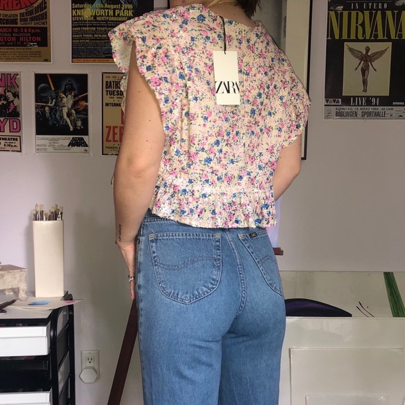 Zara Sequin top - Picture 3 of 4